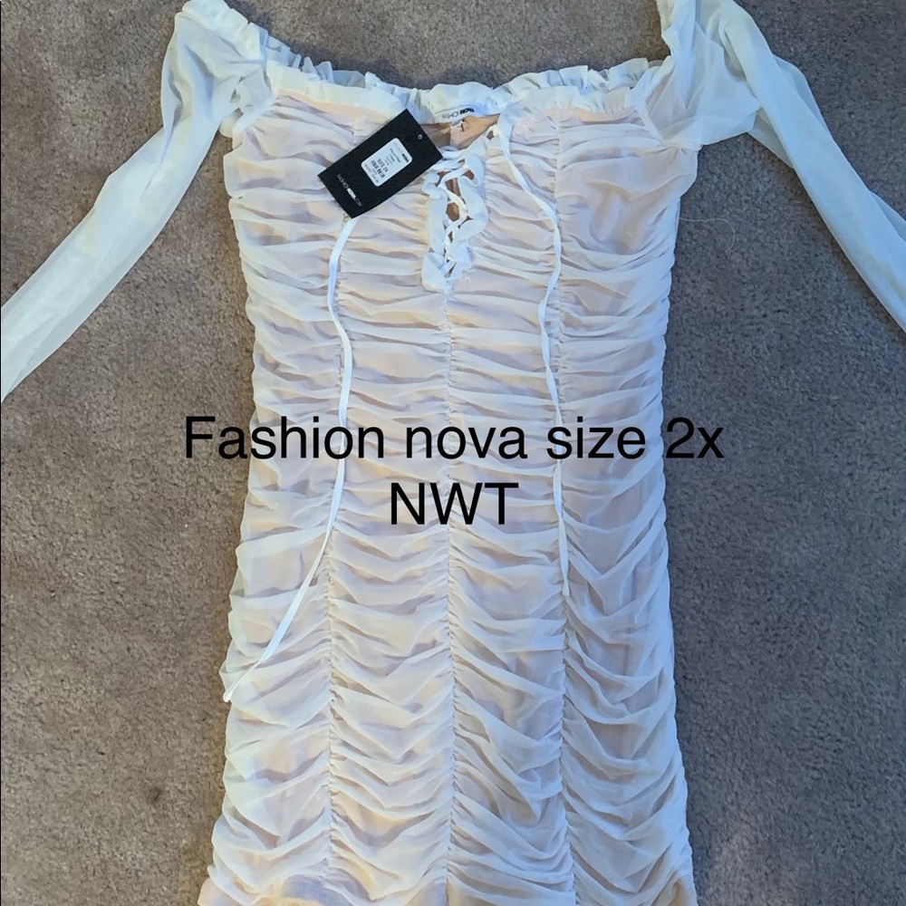 Fashion nova body con dress